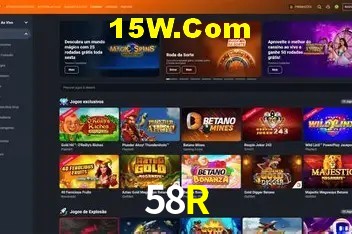 Biblioteca de slots populares na 58R